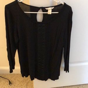 CUTE H&M BLACK TOP